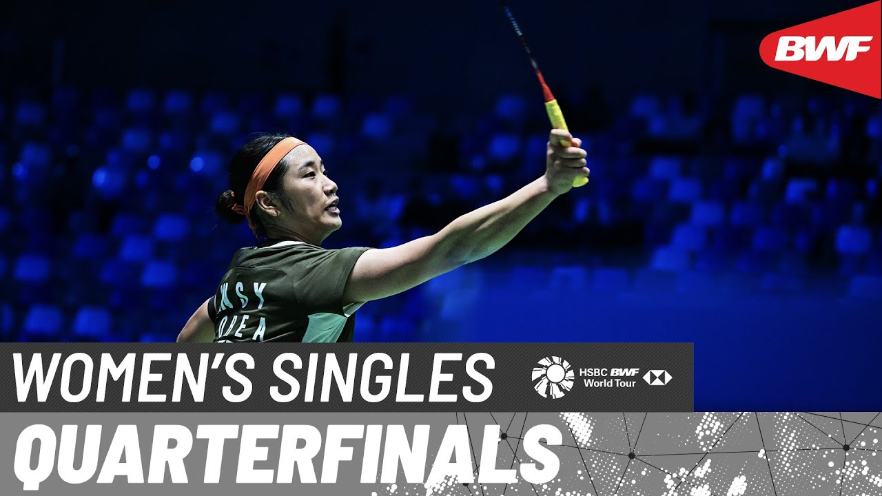 YONEX French Open 2025 | An Se Young (KOR) [1] vs. Gao Fang Jie (CHN) | QF