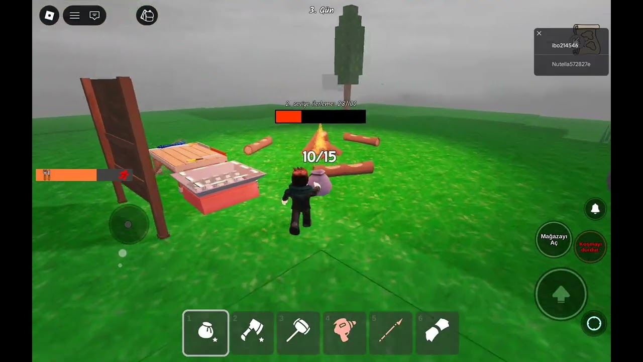 Roblox da arka odaları bitirdim