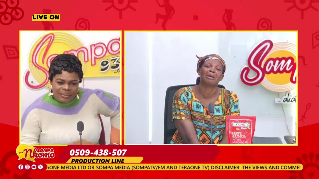 SOMPA NKOMO LIVE ON SOMPA TV/FM WITH OHENENI ADAZOA II 10/11/25