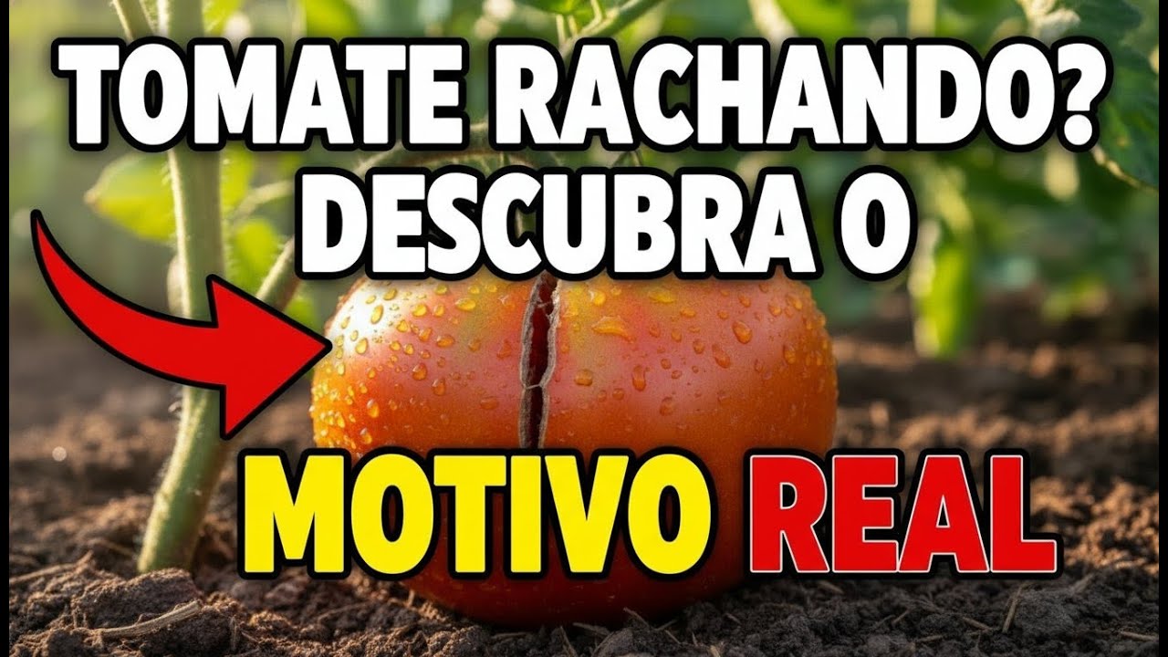 Por Que o Tomate Racha? O Detalhe Que Ninguém Te Explica
