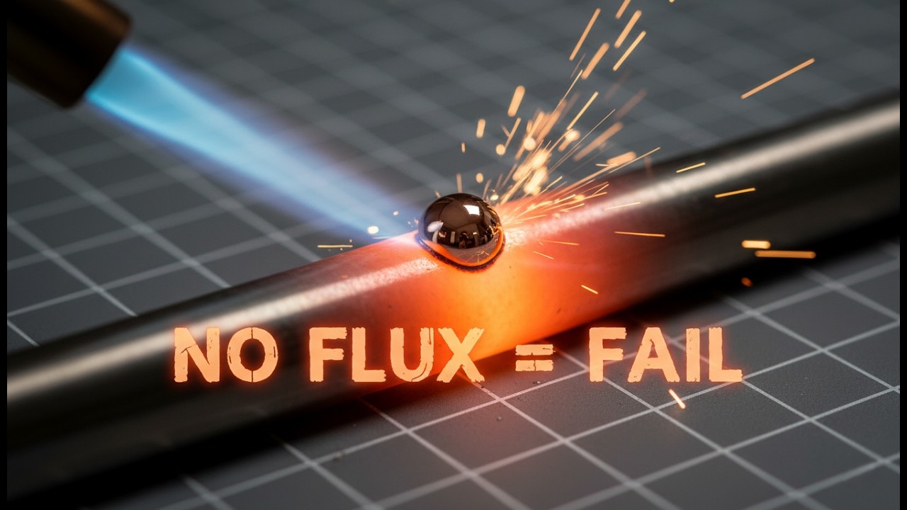 Copper Brazing Steel WITHOUT Flux — Why It Always Fails (Real Test)