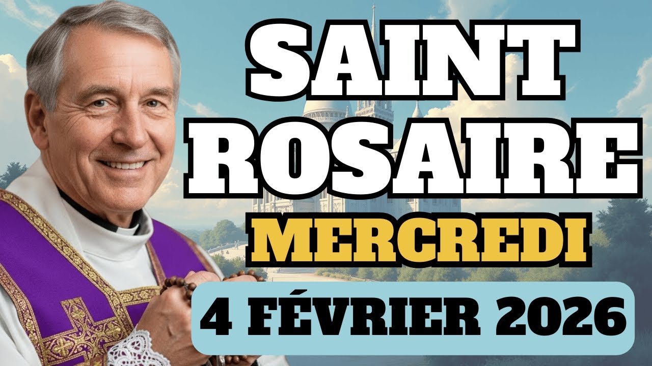 📿 Saint Rosaire, 4 Février 2026, Mystères Glorieux