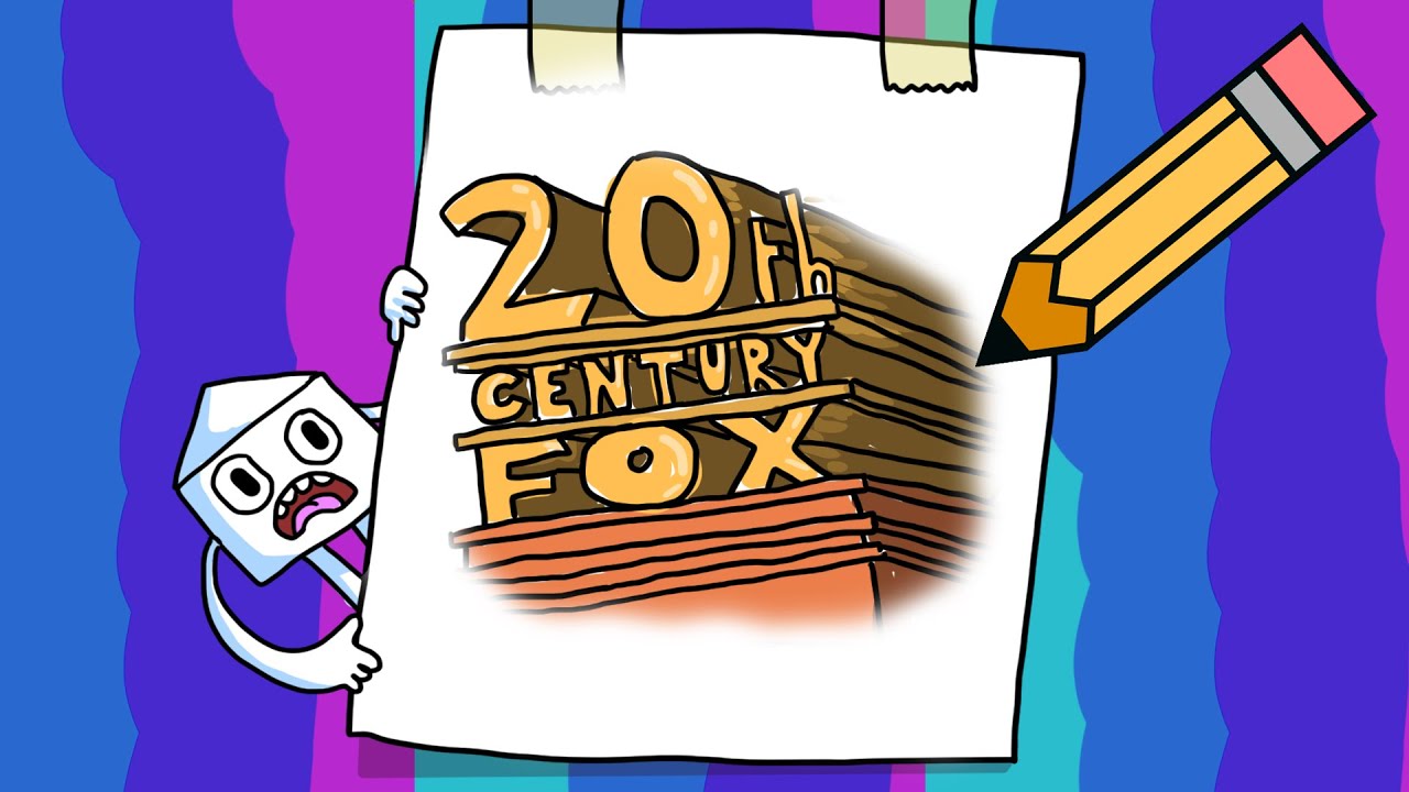 Логотип 20th Century Fox КАК РИСОВАТЬ — Урок рисования
