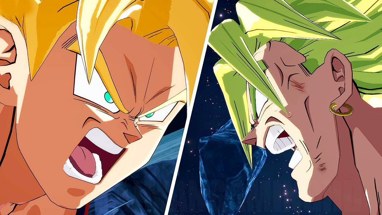 DRAGON BALL FighterZ - Goku kills Broly Dramatic Finish (English/Japanese) @ 1440p (60ᶠᵖˢ) HD ✔