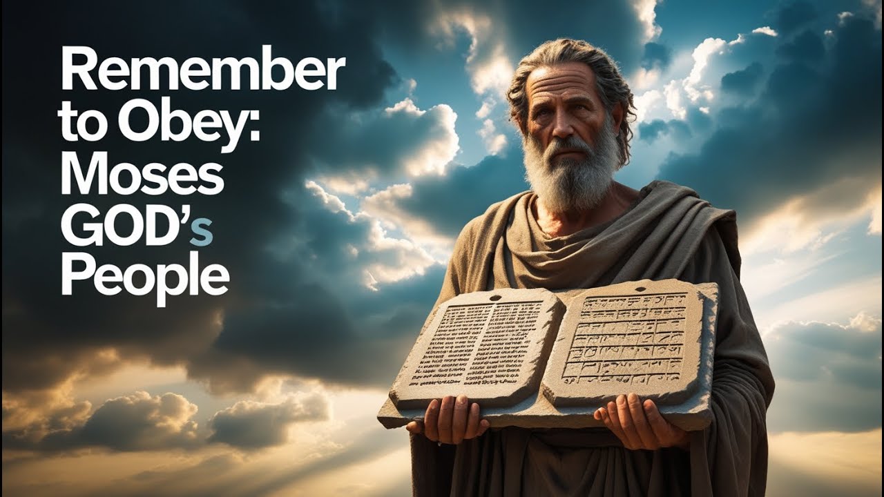 Moses Reminds God’s People,- tiny faith adventures - Playtime, Learning and Grow Through the Bible