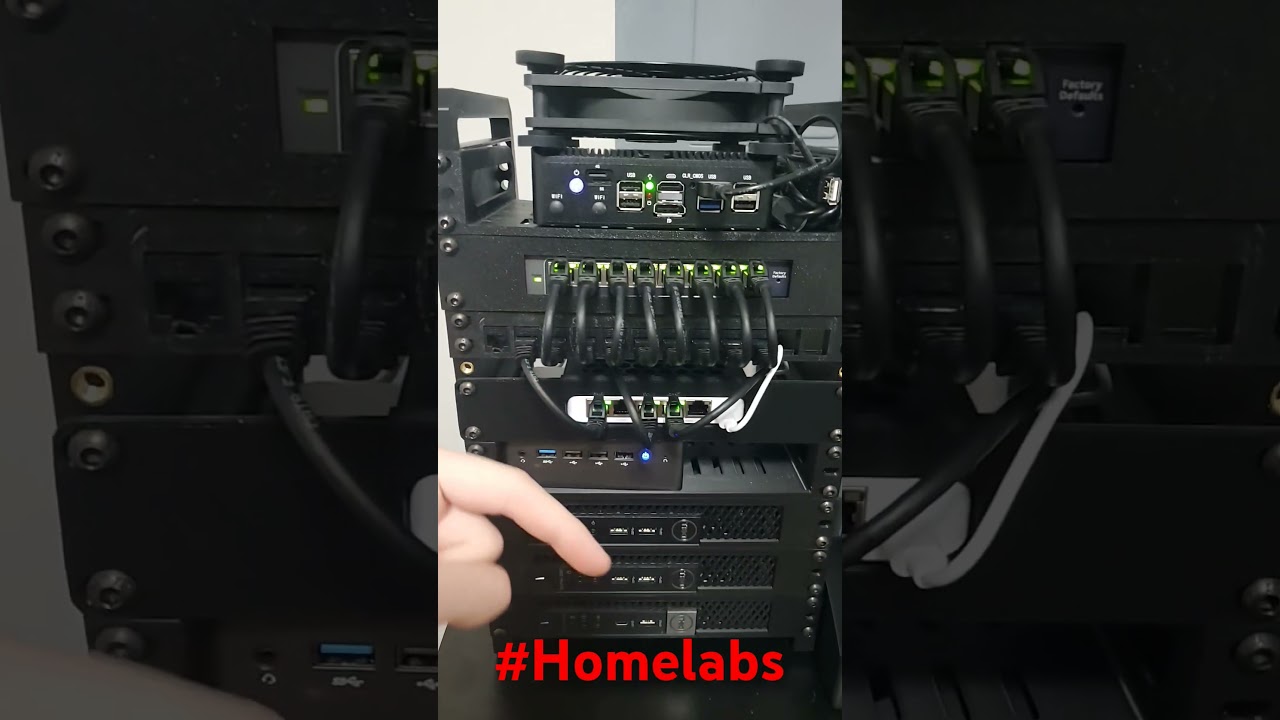 Научитесь настраивать Homelab и серверную стойку Homelab