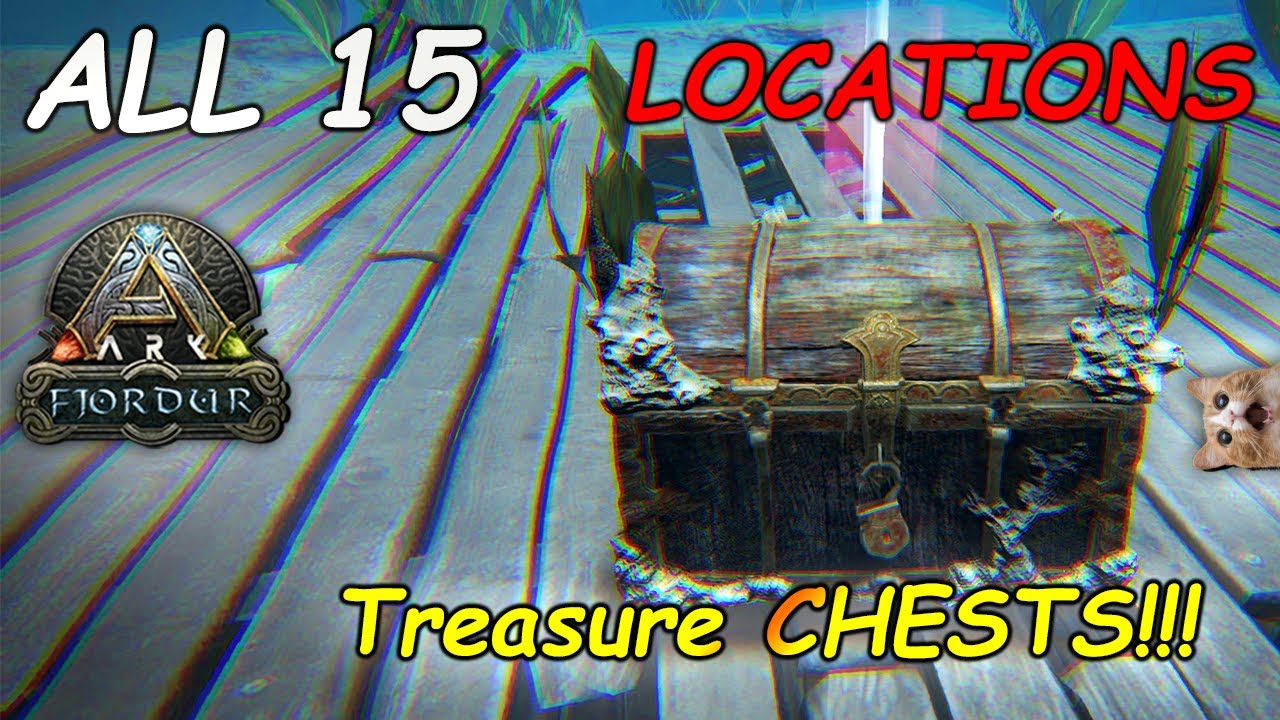 Расположение всех ящиков с добычей Deep Sea Loot в ARK Fjordur