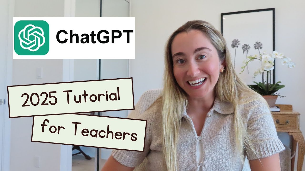 ChatGPT Tutorial for Teachers 2025 | Learn How to Use ChatGPT as a Teacher | Tech Tips for Teachers