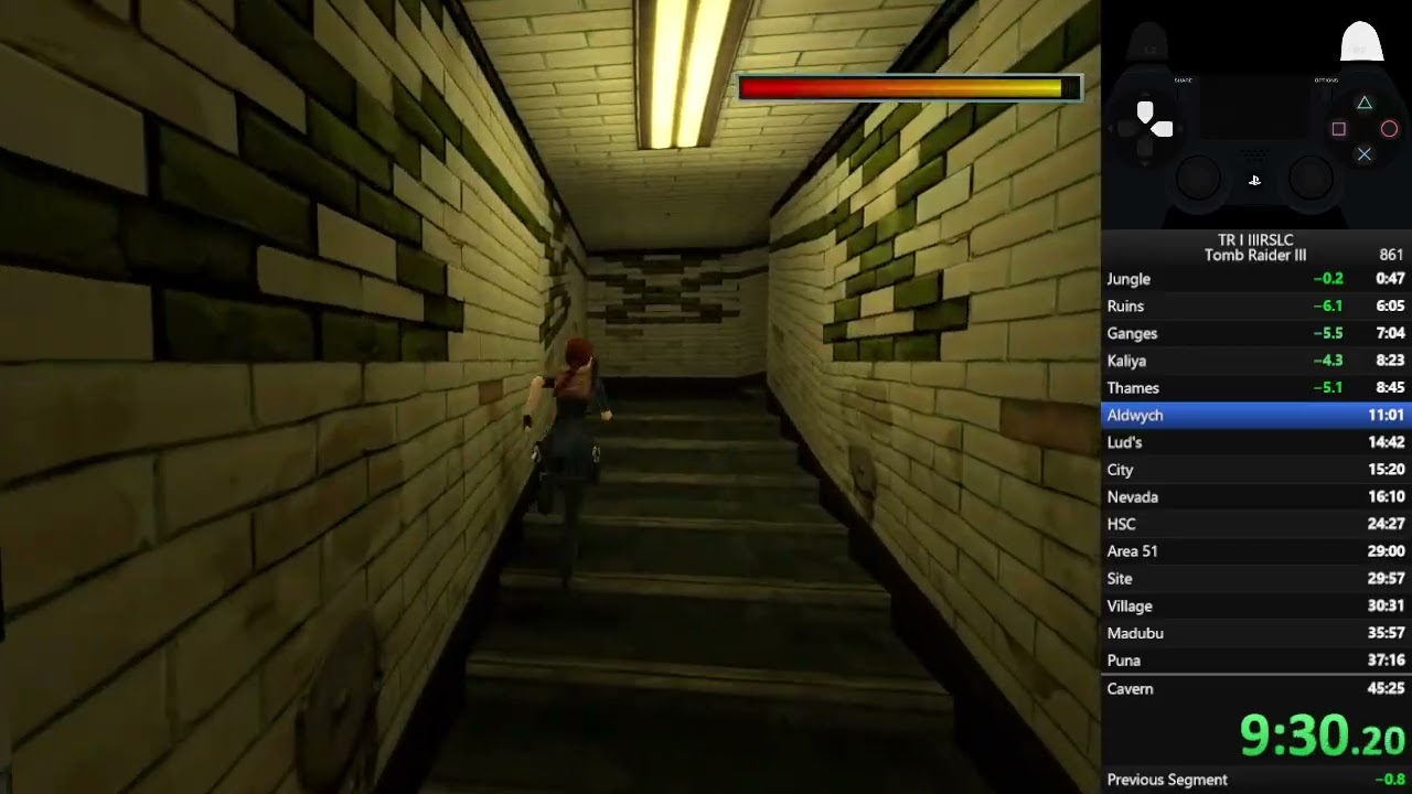 Tomb Raider • III Remastered speedrun any% glitch PMT 44:21 WR