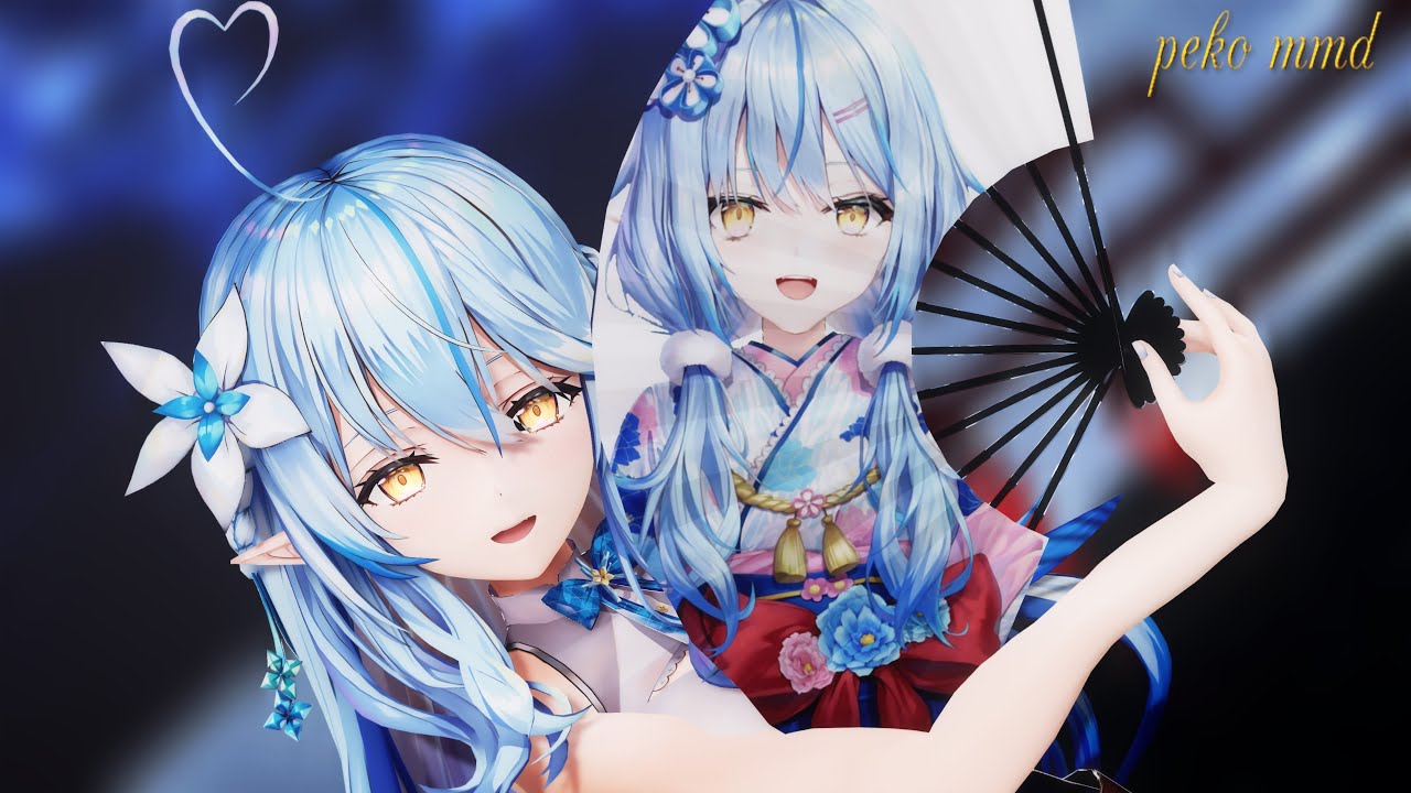 【MMDホロライブ】雪花ラミィが魅せる「響喜乱舞 / Kyoukiranbu」【祝1周年】【4K】