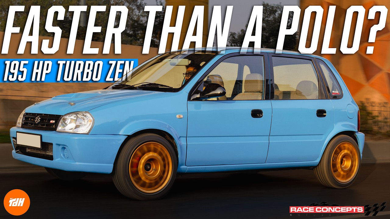 195HP Turbocharged Zen! | RaceConcepts Turbo Zen with 13Lakhs of Mods! AutoCulture
