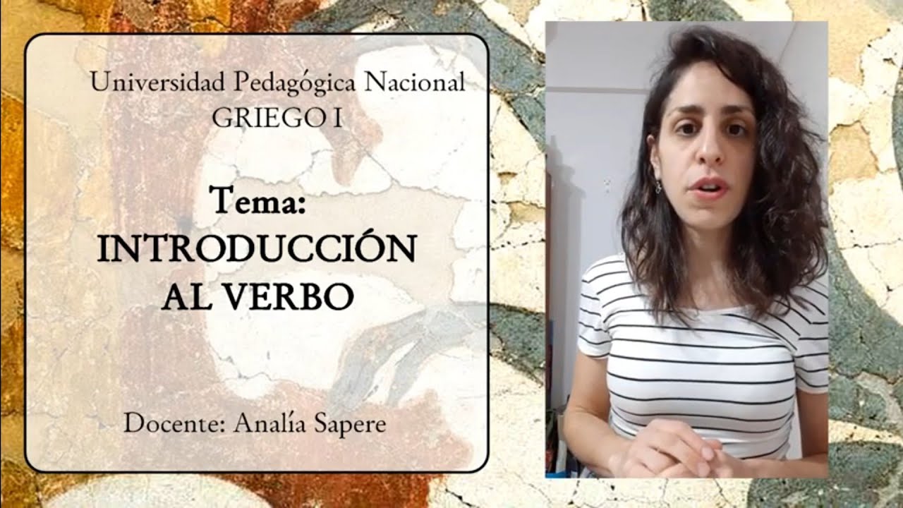 13 INTRODUCCIÓN AL VERBO (GRIEGO)