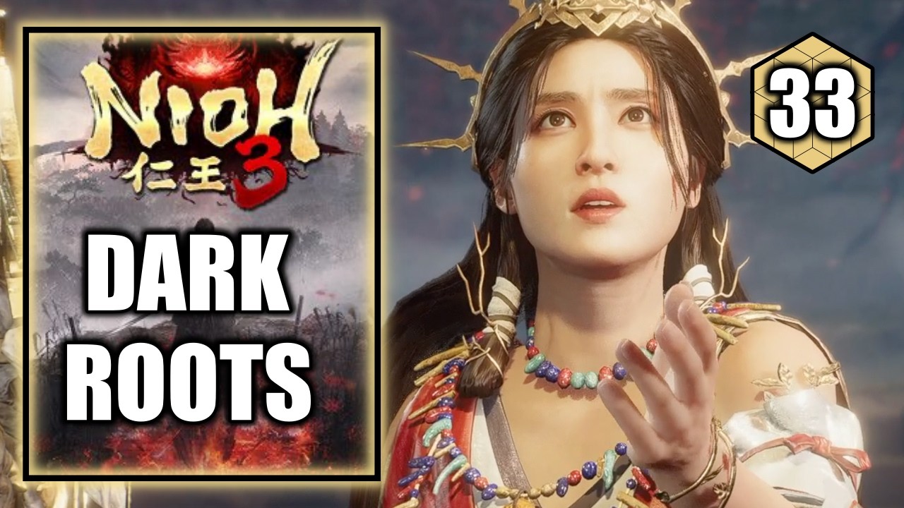 Nioh 3 - Dark Roots - Cleanse the Spirit Tree Shrine's Crucible - Playthrough Part 33