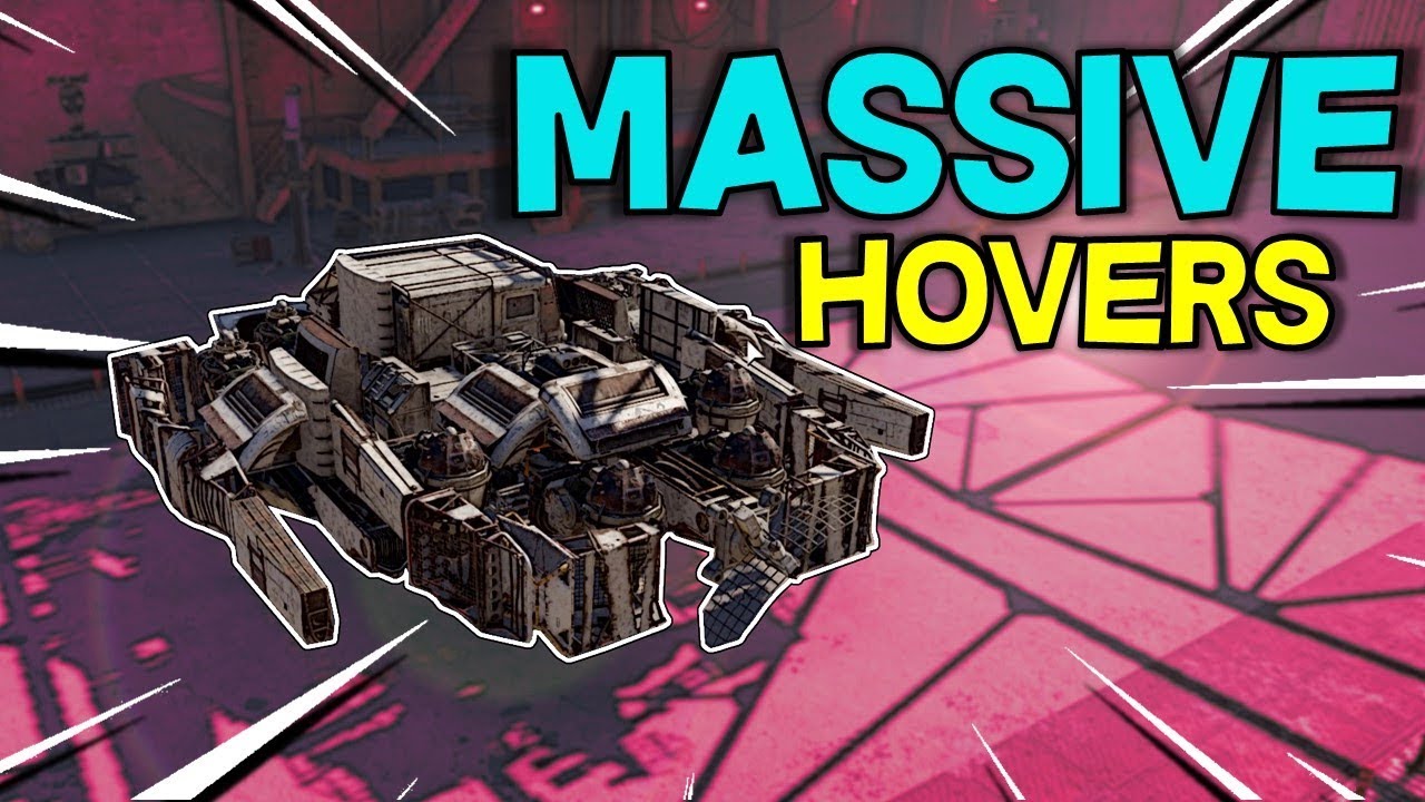 Massive High PS Hover Builds    New Hover Mechanics     Crossout