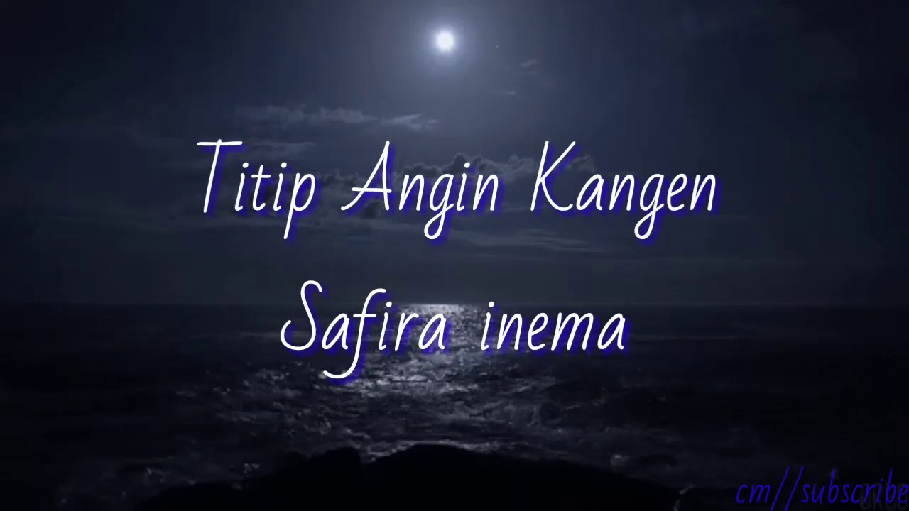Titip angin kangen [ Lintang Ati ] - Safira inema