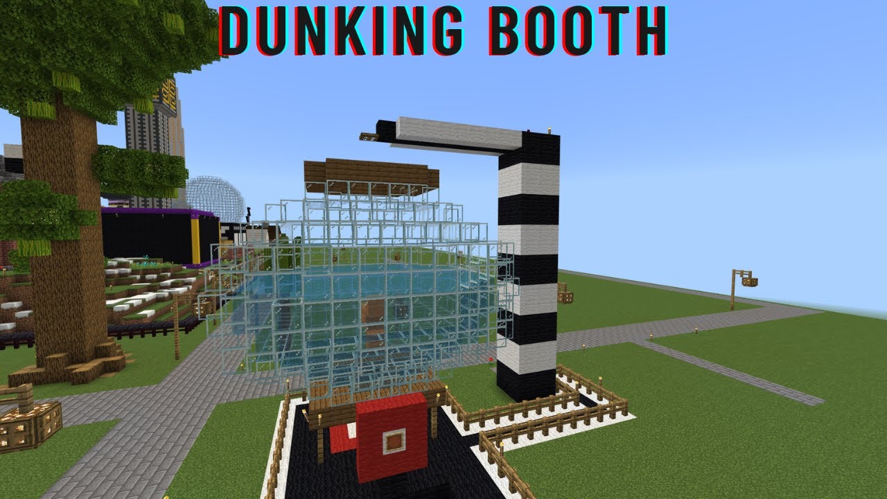 How To Build Stampy's Lovely World {252} Dunking Booth (Part 2)