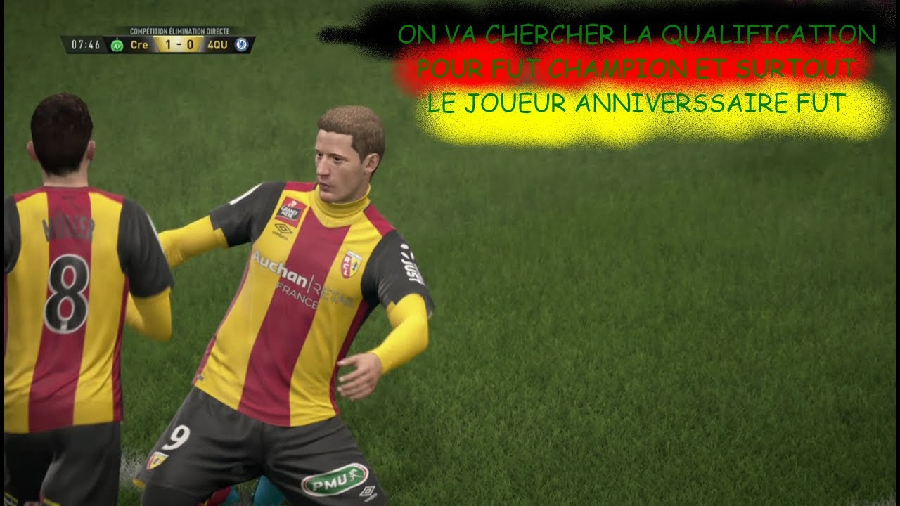 QUALIFICATION POUR UN JOUEUR SP&Eacute;CIALE ANNIVERSAIRE FUT