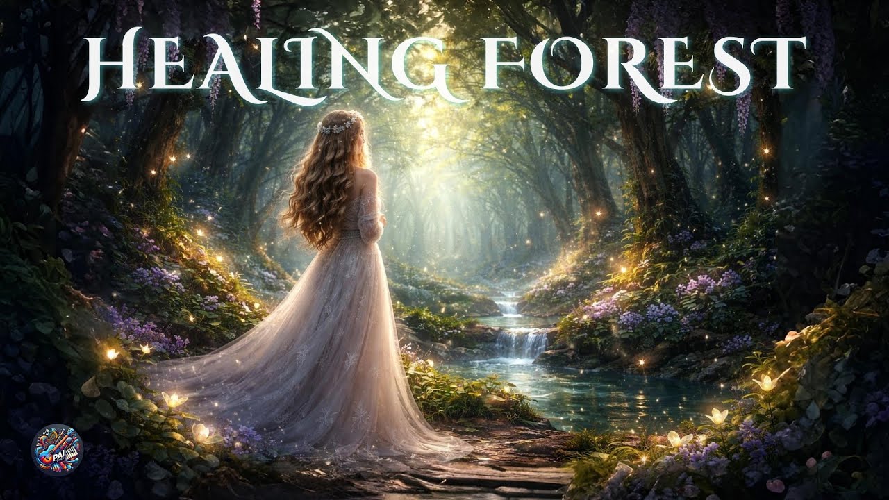 Elven Healing Sanctuary | Magical Forest Ambience for Sleep, Focus & D&D Gaming