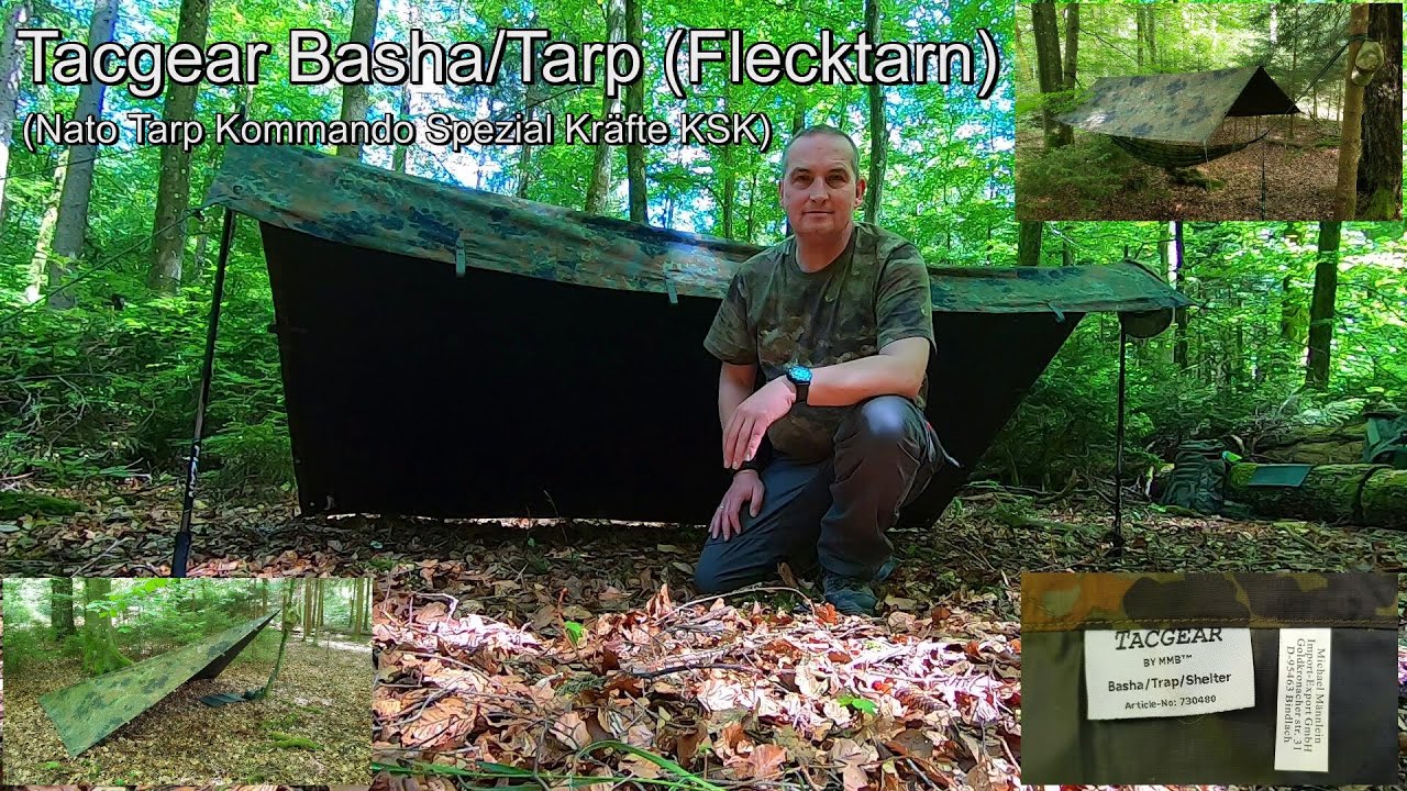 Tacgear Basha Flecktarn (Nato Tarp Kommando Spezialkr&auml;fte KSK) Review