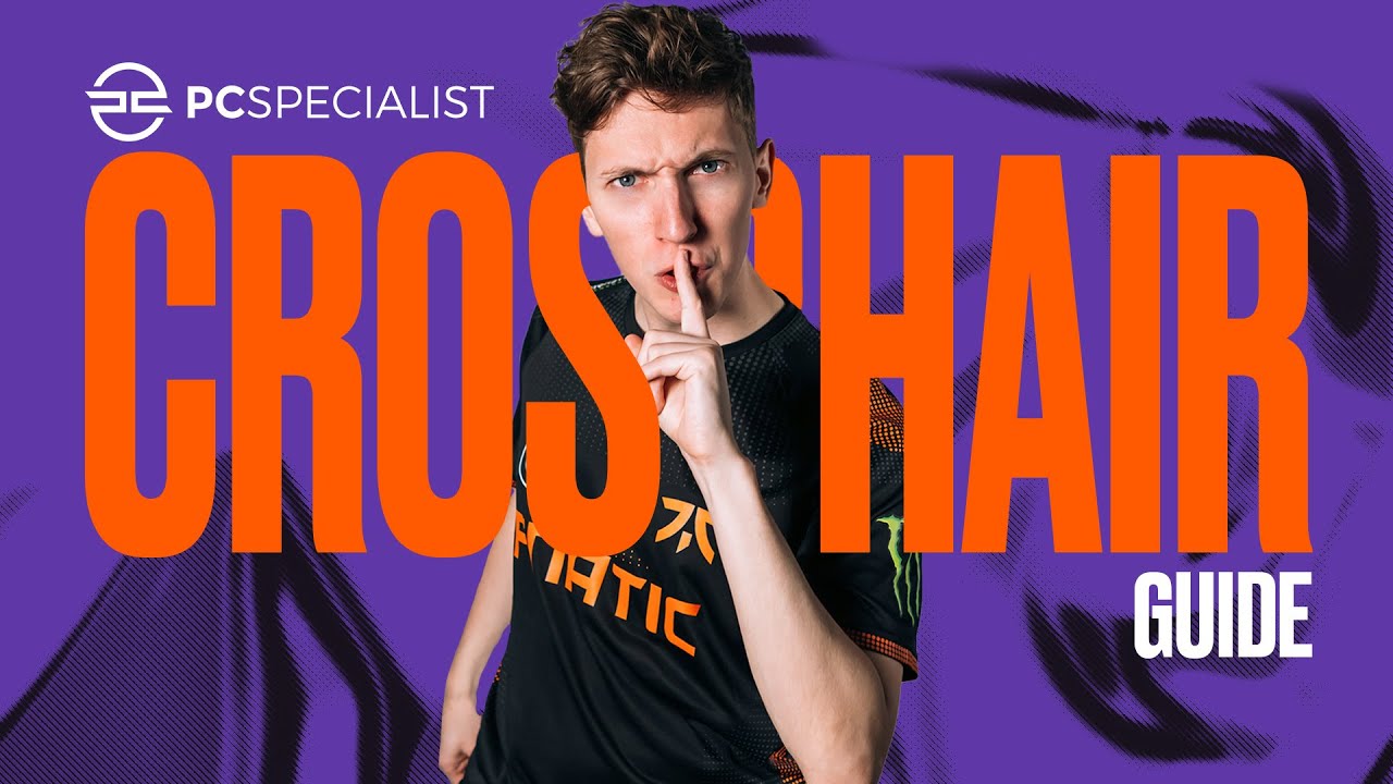 WHAT ARE DERKE'S CROSSHAIRS | Fnatic Valorant Crosshair Guide with PCSpecialist & Boaster
