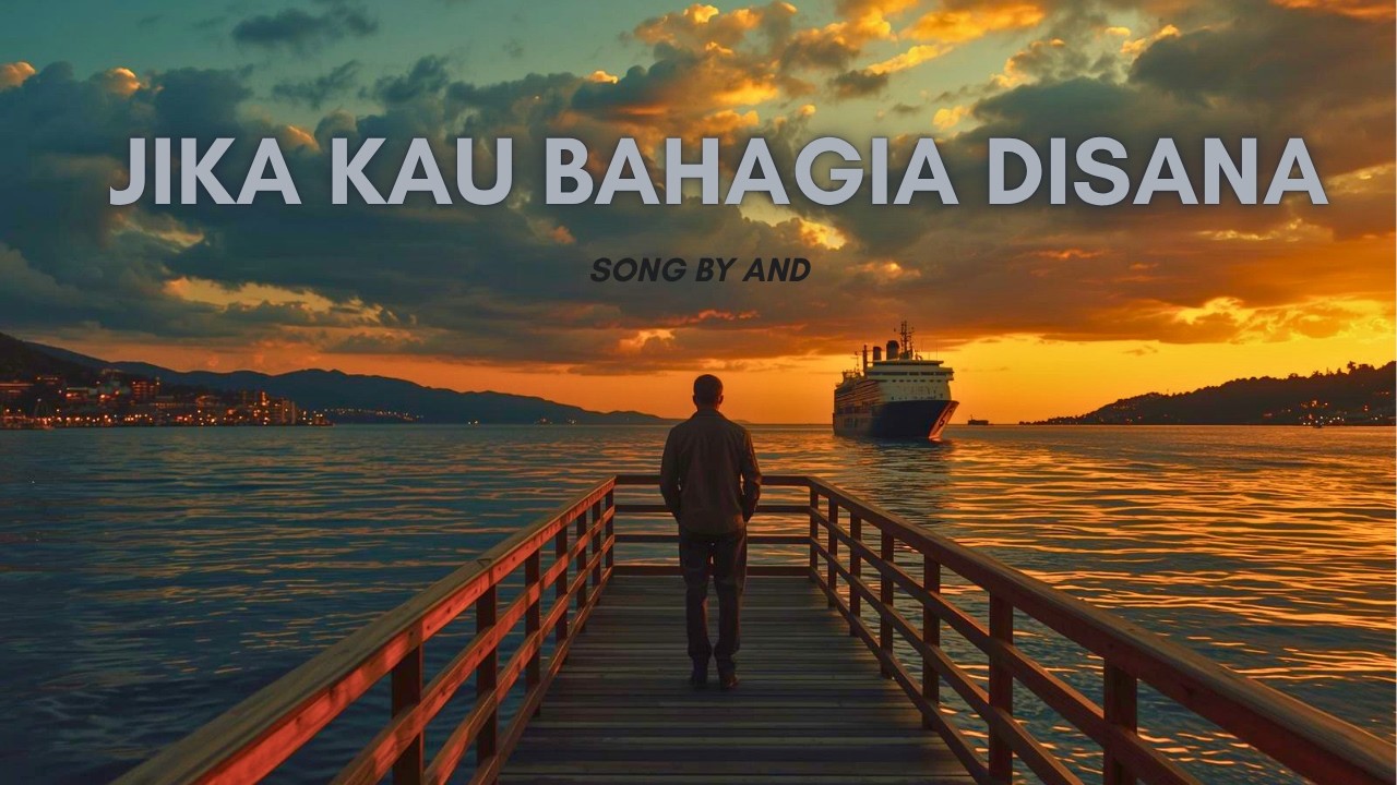 Jika kau bahagia disana - And (Official Lyric Video)