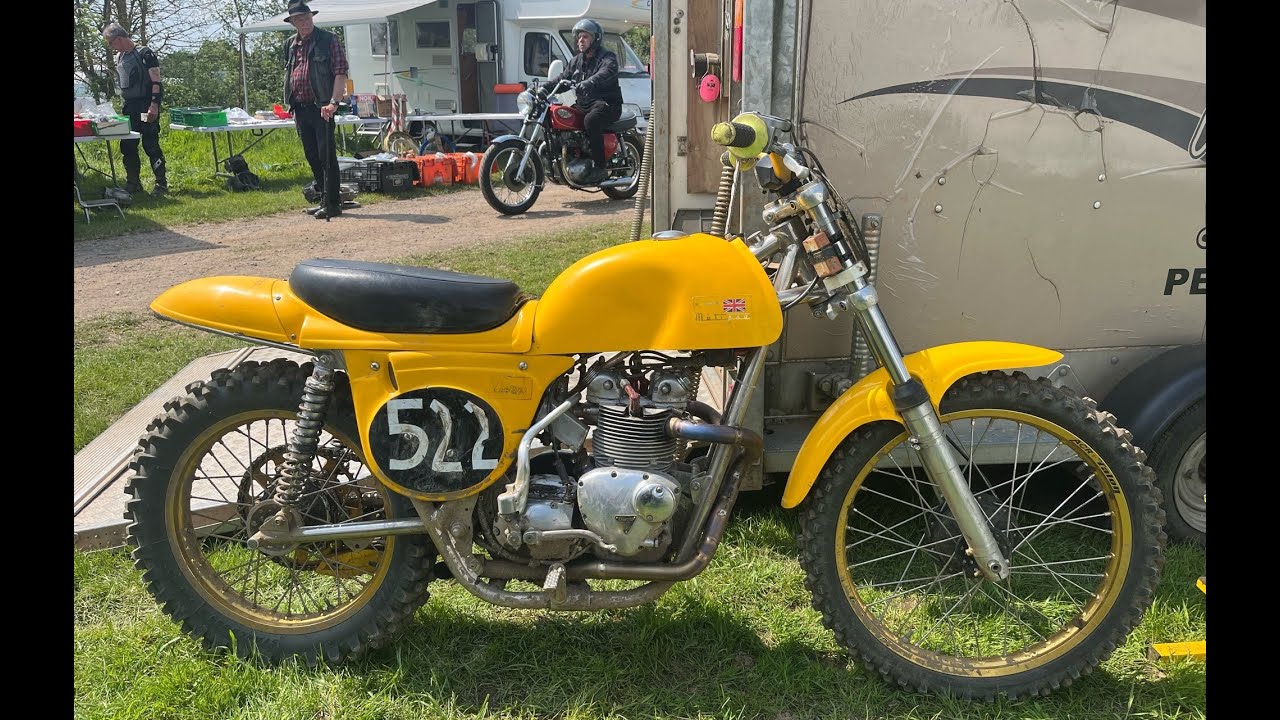MORTIMER CLASSIC MOTORCYCLE SCRAMBLE 2024 -  AJS, BSA, BULTACO, HUSQVARNA, NORTON, RICKMAN, TRIUMPH
