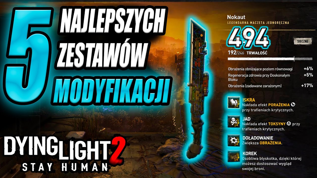 5 najlepszych zestawów modyfikacji do broni w Dying Light 2 Poradnik