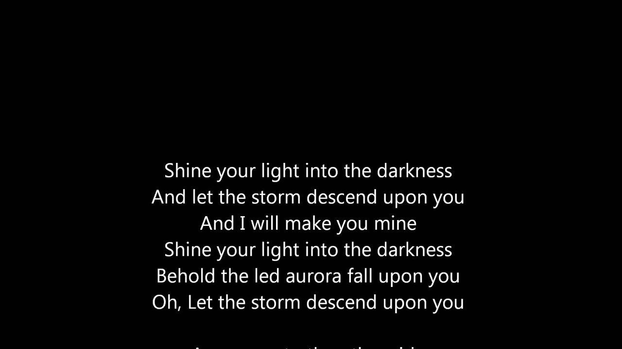 Avantasia -  Let The Storm Descend Upon You (Lyrics)