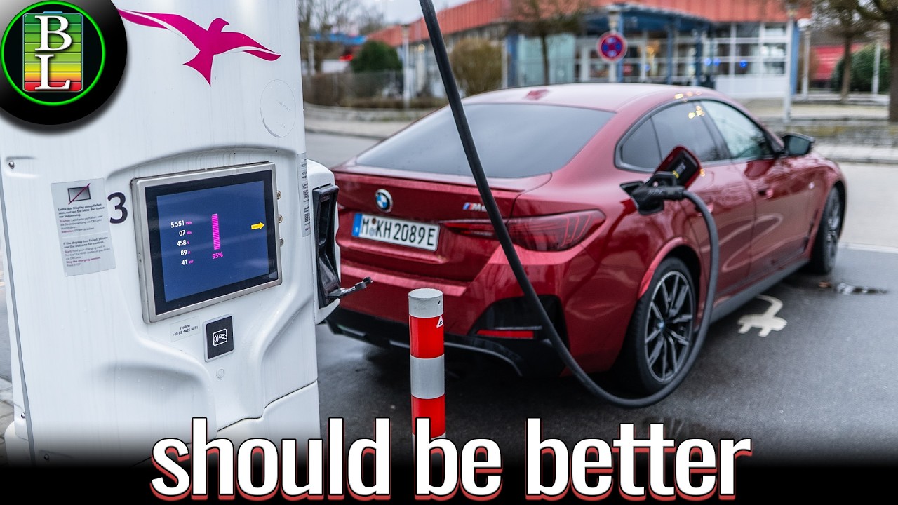 BMW i4 M60 Charging Curve Test ⚡ Faster than M50? 10&ndash;80% Charging Time Explained