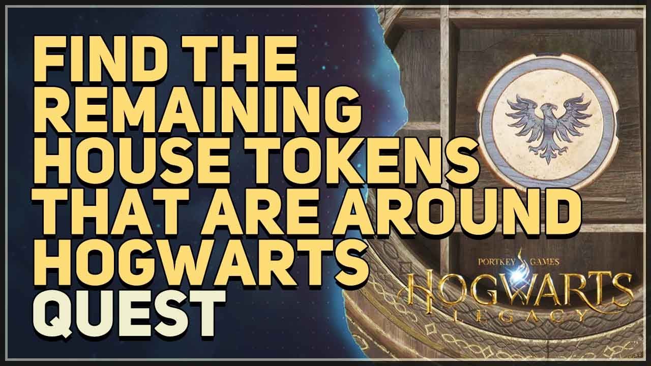 Find the remaining House Tokens that are around Hogwarts