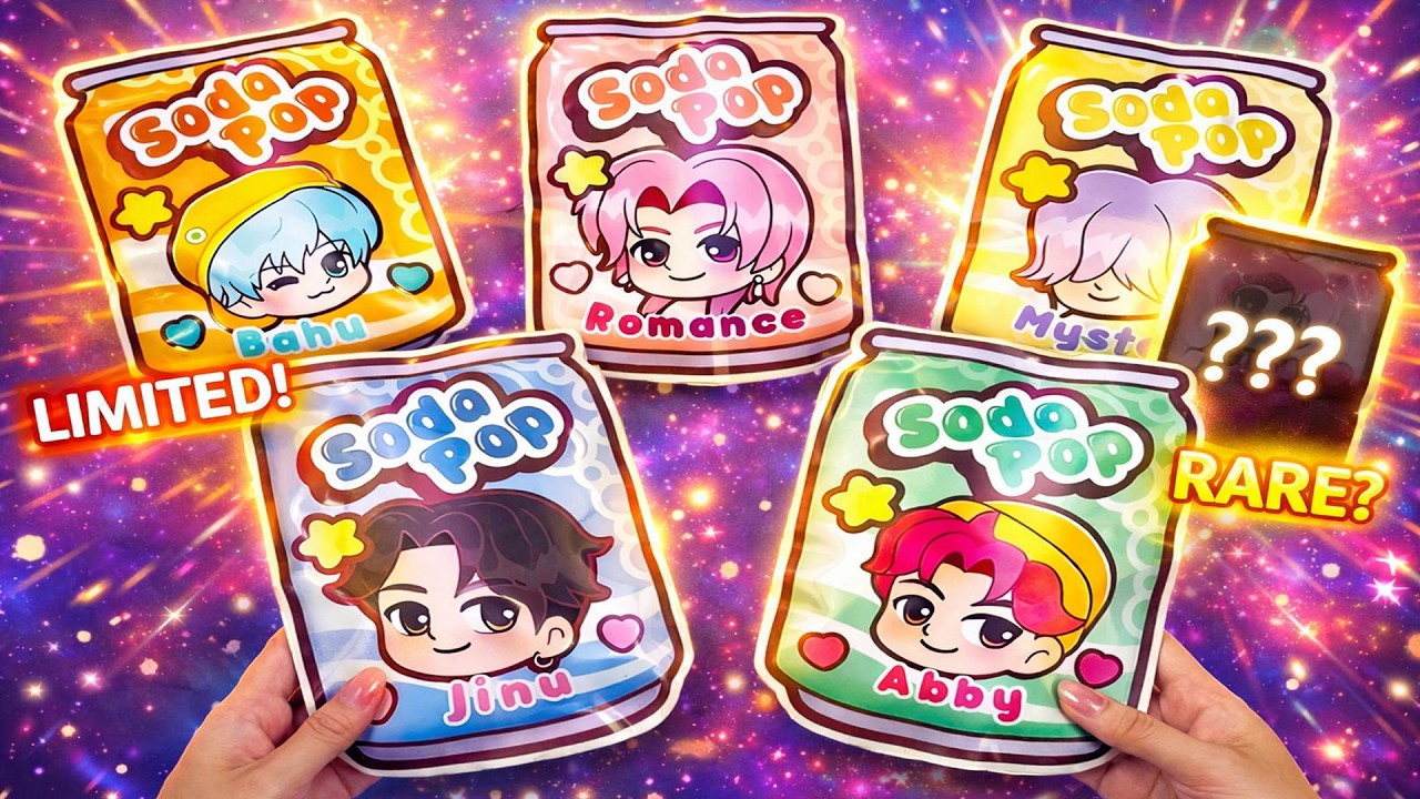 ✨Paper DIY✨ Unboxing SAJA BOYS Soda Pop Blind Bag! KPOP DEMON HUNTERS | ASMR