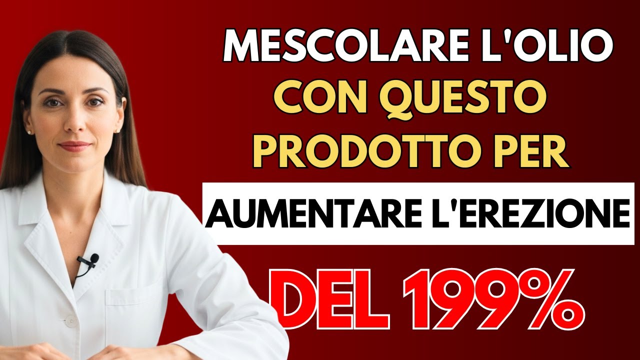 1 CUCCHIAIO DI OLIO D’OLIVA PRIMA DI DORMIRE AUMENTA IL TESTOSTERONE DOPO I 50?