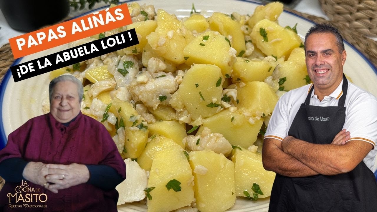 PATATAS ALIÑADAS receta fácil de la ABUELA LOLI