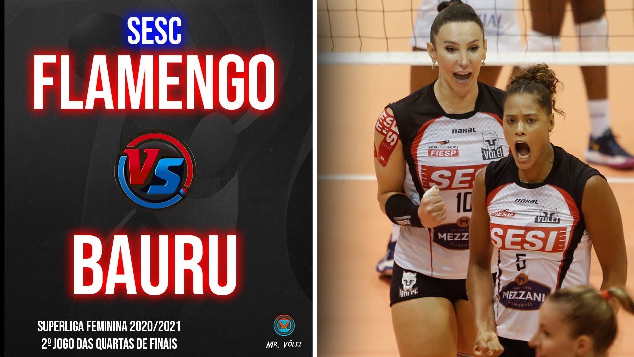 Sesc Flamengo x Sesi Bauru | Melhores Momentos | QF2 | Superliga Feminina 20/21