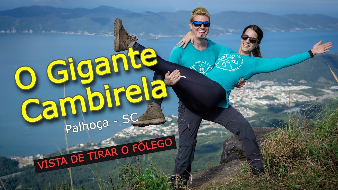 Trilha do Morro Cambirela Palhoça, vista mais linda da região