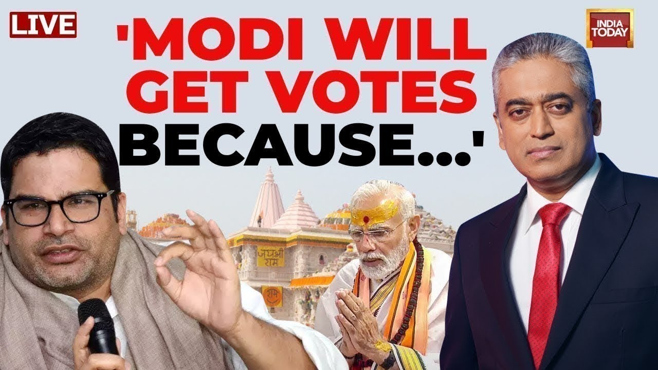Prashant Kishor With Rajdeep Sardesai LIVE On Lok Sabha Elections 2024 , PM Modi & I.N.D.I.Alliance