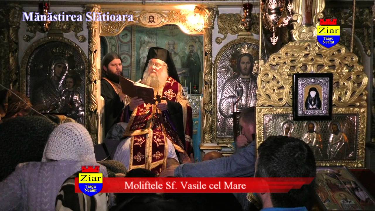 Moliftele Sf  Vasile cel Mare,  Mănăstirea Slătioara