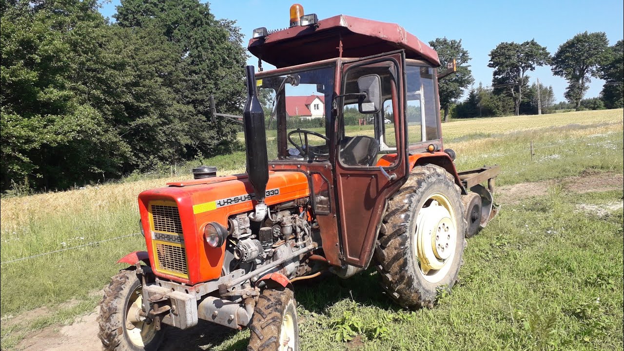 UrSuS C-330 & UNIA GRUDZIĄC /\ podorywka nieużytku