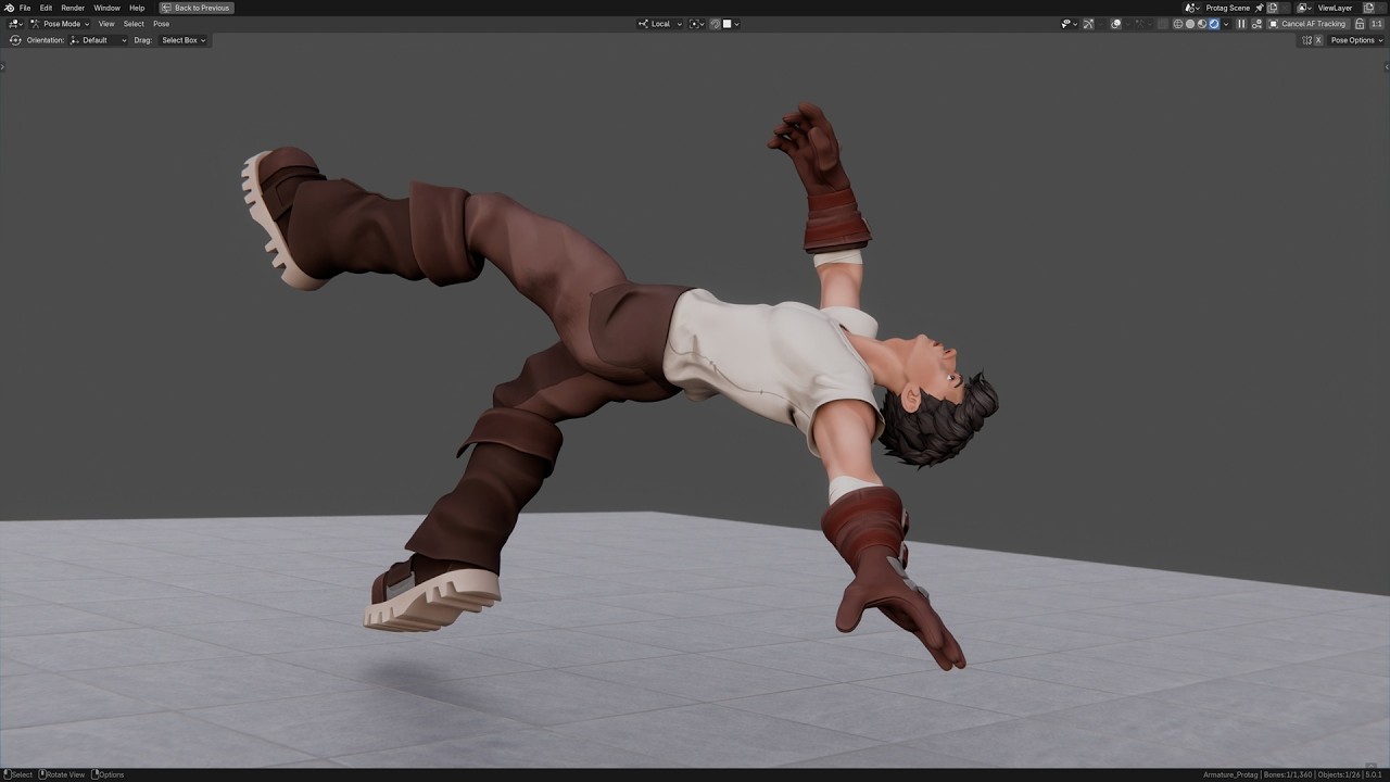 The Protagonist Animation Test 2