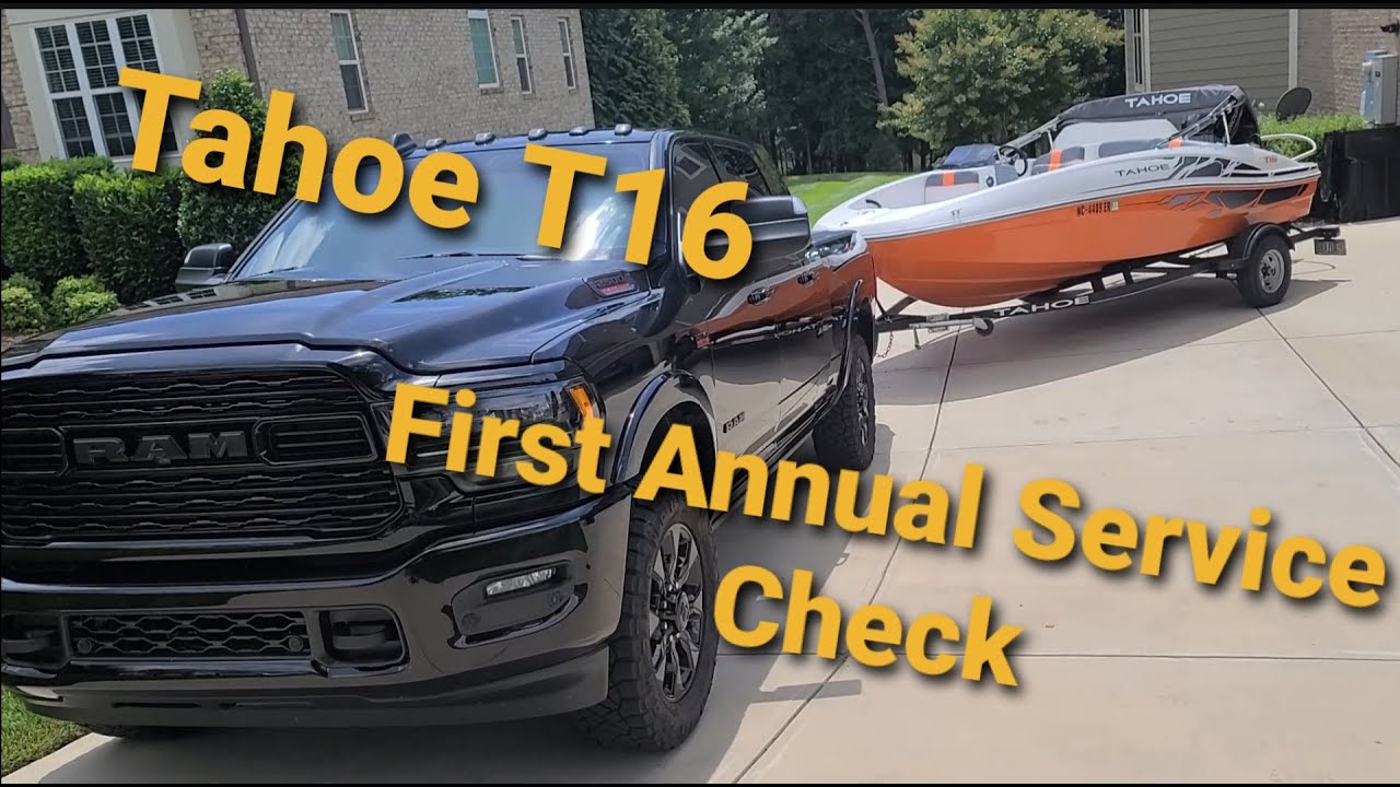 Tahoe T16 | 1st Annual Service Check | Lesson Learned #T16 #TahoeT16