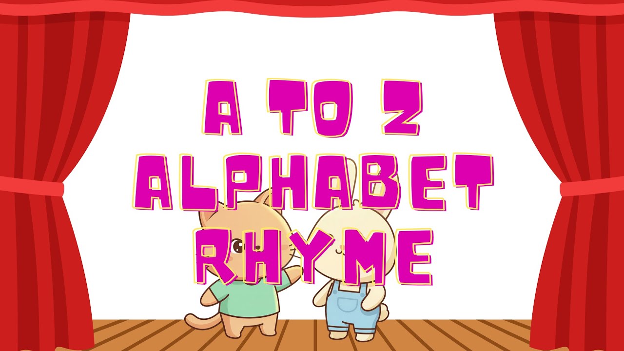 ABC Alphabet Song A to Z 🌈 | Rhyming Letter Song for Kids | Learn Letters with Ink & Dot