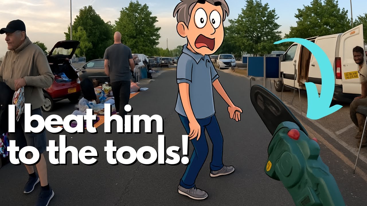 I beat this guy to the tools! Successful Boot Sale Bargains! - eBay Reseller
