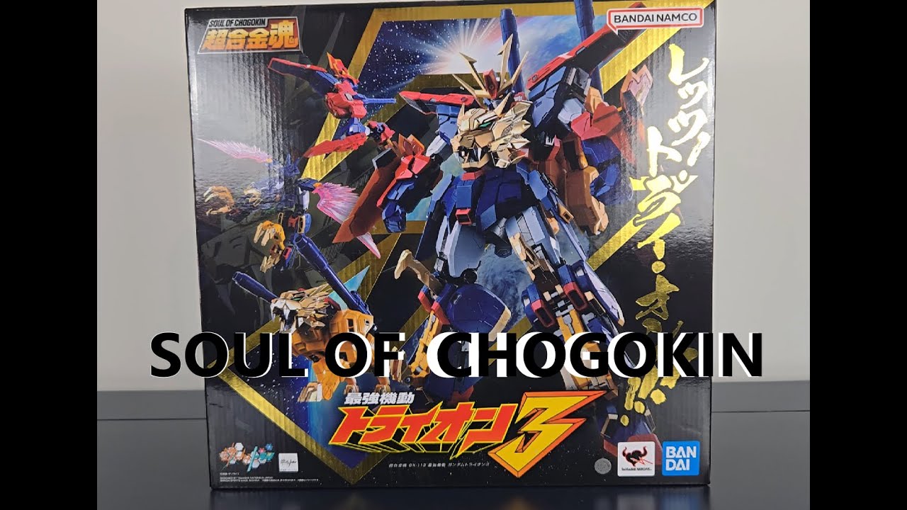 Soul of Chogokin - Gundam Tryon-3 Unboxing