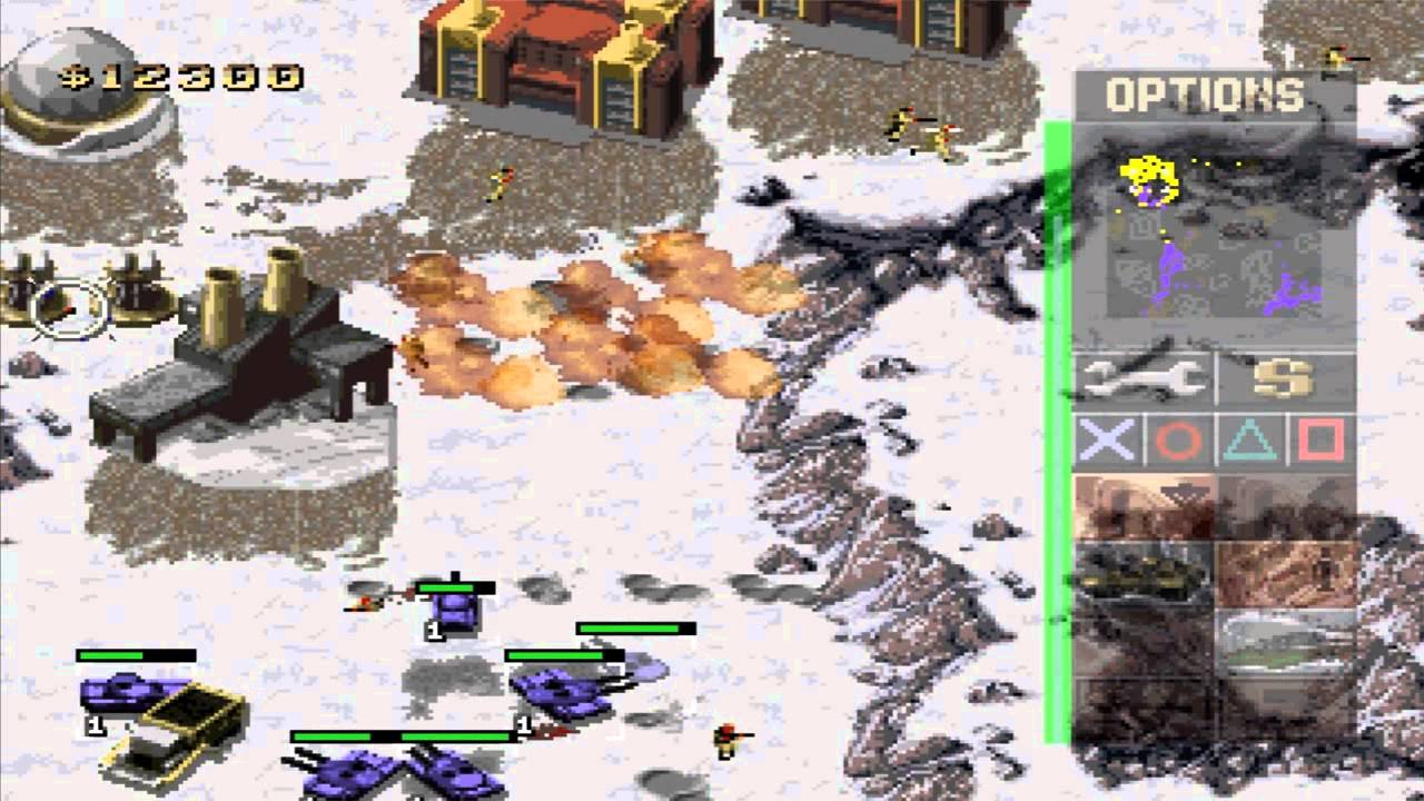 Command & Conquer: Red Alert: Retaliation Hard - Soviets - Skirmish Map 51 & Other Maps