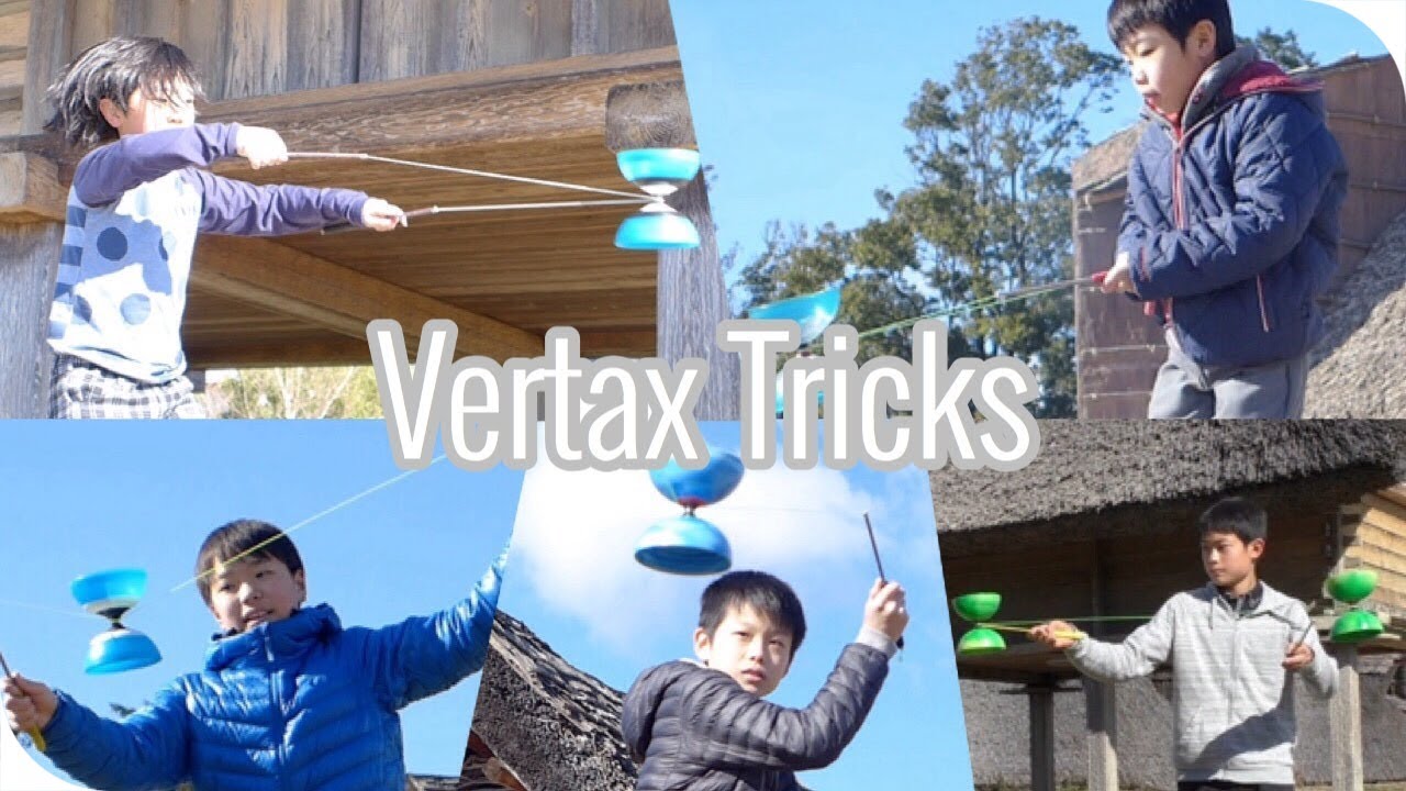 Vertax Tricks by Japanese kid jugglers 2017 JAN