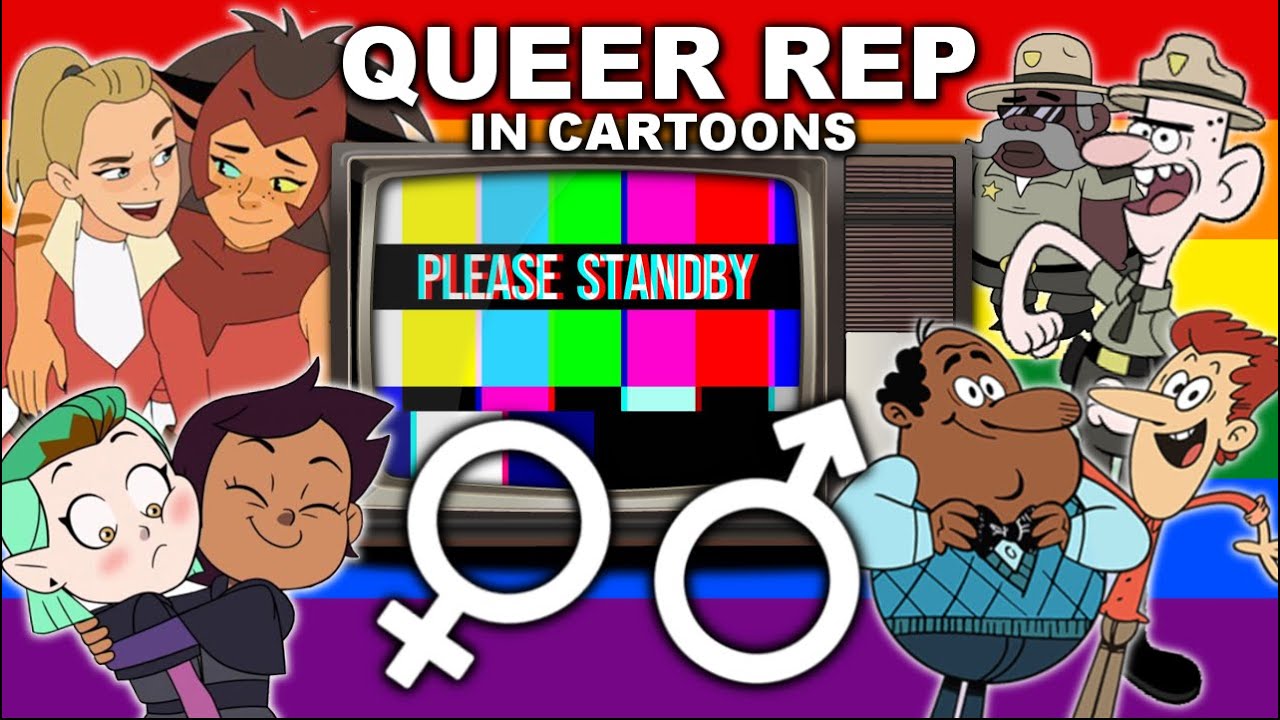 Queer Cartoon Characters: How lesbians and gay men are represented differently in family media