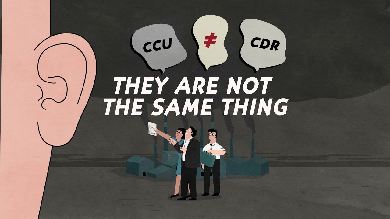 Carbon Dioxide Removal vs. Carbon Capture and Utilisation