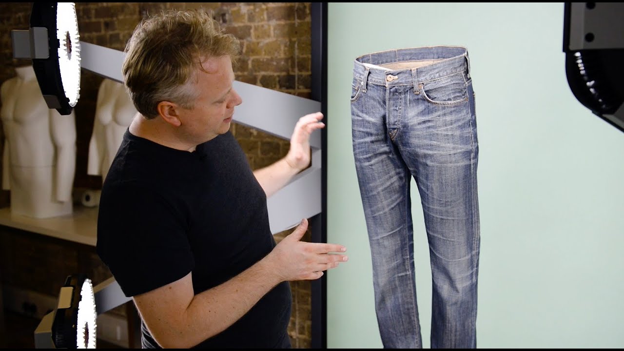 How to Photograph Trousers and Jeans on a Ghost Mannequin