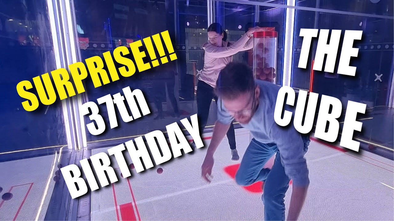 My 37th surprise birthday at THE CUBE!
