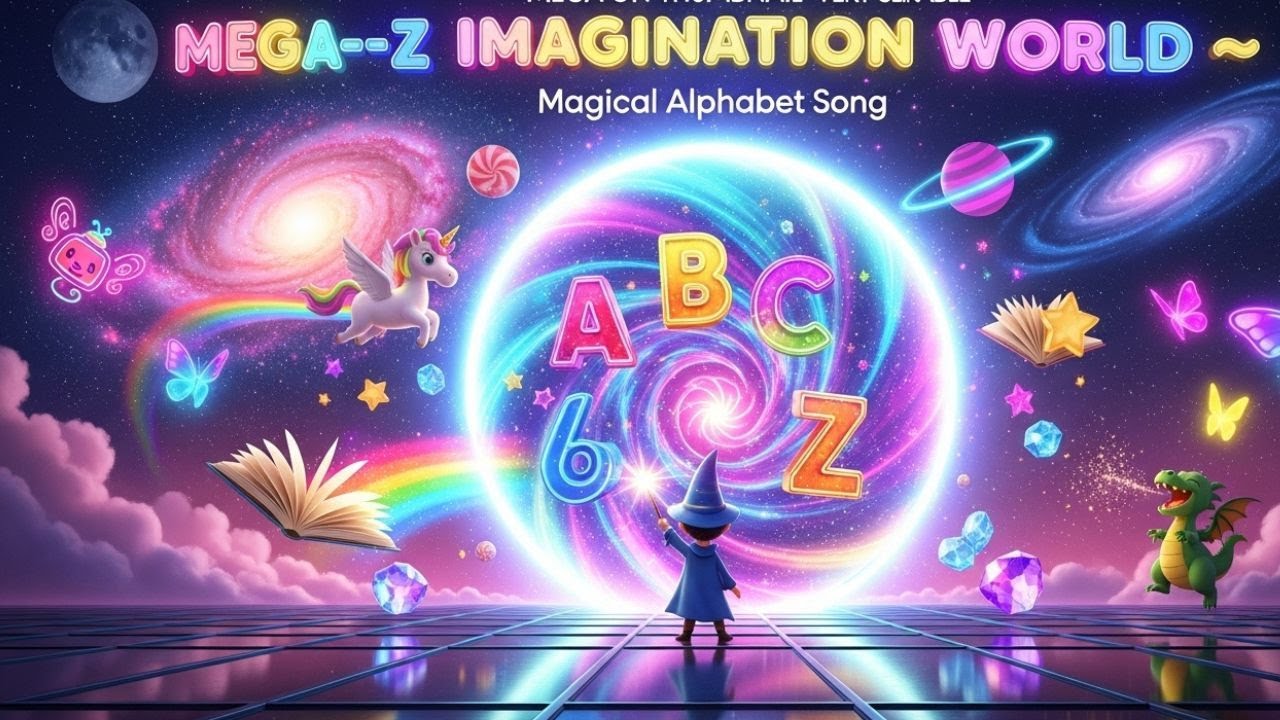 A&ndash;Z Imagination World | Magical Alphabet Song for Kids | Fantasy ABC Learning Rhyme